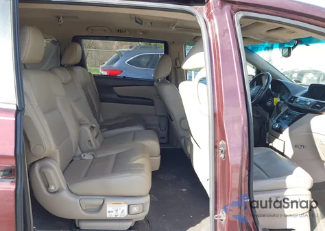 2012 Honda Odyssey Ex-L z USA, uszkodzony, nr VIN 5FNRL5H6XCB040094